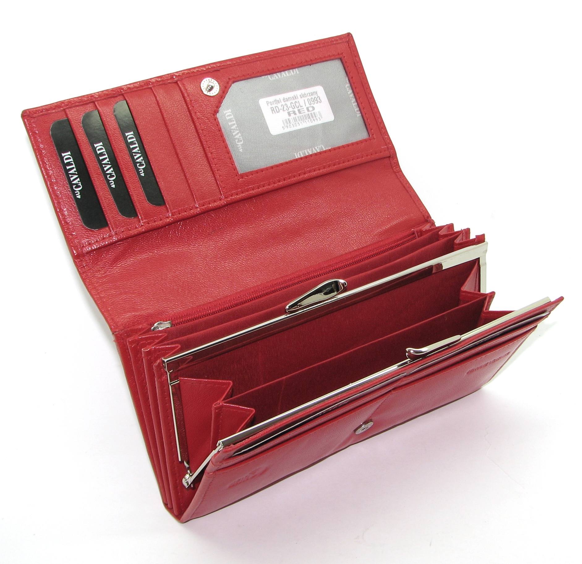 Кошелек женский Cavaldi RD-23-GCL RED Кошелек женский Cavaldi RD-23-GCL RED